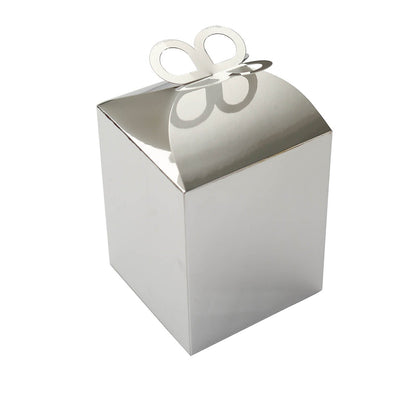 Home Collection 25-Pack Metallic Butterfly Top Candy Gift Boxes Favor Holders