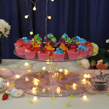 Home Collection Acrylic Cake Stand Display 18 Inch