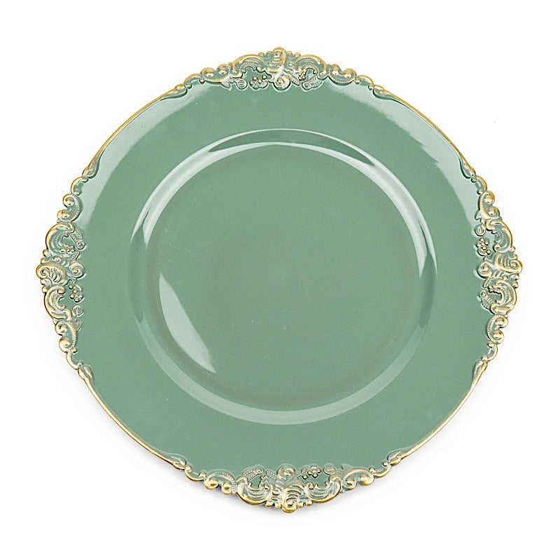 Home Collection 13 Inch Round Charger Plates Set of 6
