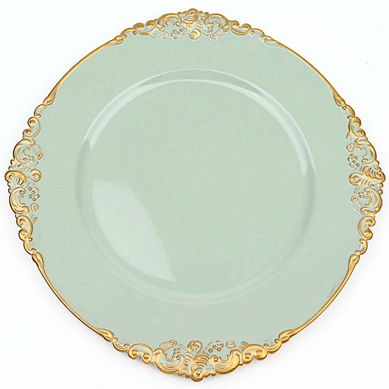 Home Collection 13 Inch Round Charger Plates Set of 6