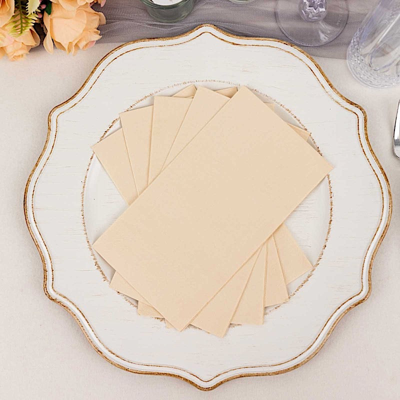 Home Collection 50 Pack 2-Ply Paper Dinner & Cocktail Napkins
