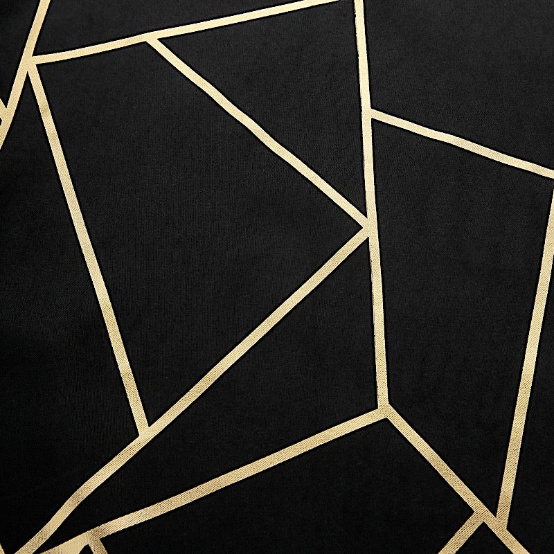 Home Collection 5-Pack 20" Geometric Polyester Dinner Napkins