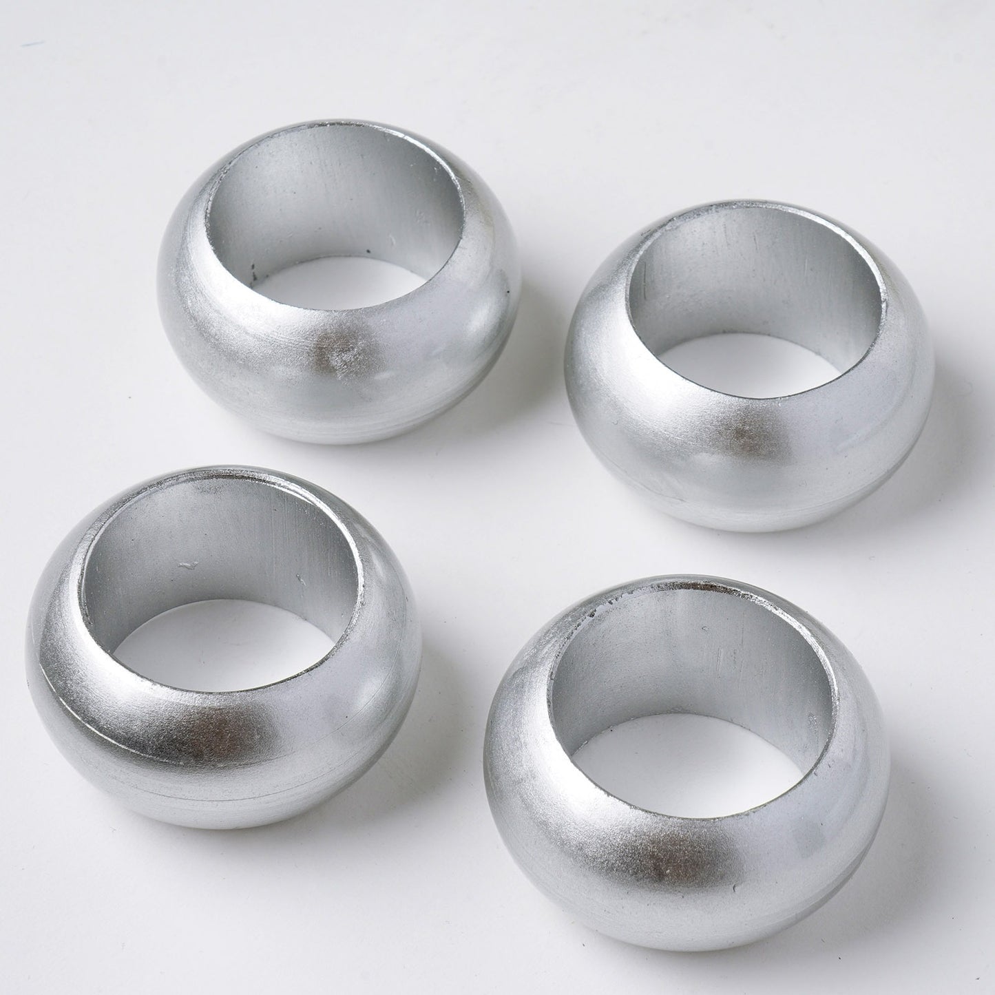 Home Collection Acrylic Napkin Rings Set – Elegant Wedding & Dinner Party Table Decorations