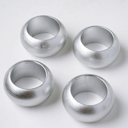 Home Collection Acrylic Napkin Rings Set – Elegant Wedding & Dinner Party Table Decorations