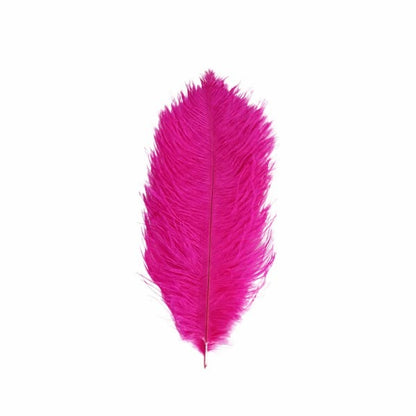 Home Collection 12-Piece Genuine Ostrich Feathers – 13"–15" Decorative Feathers for Centerpieces