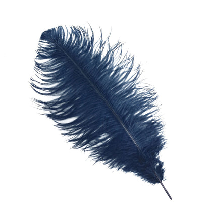 Home Collection 12-Piece Genuine Ostrich Feathers – 13"–15" Decorative Feathers for Centerpieces