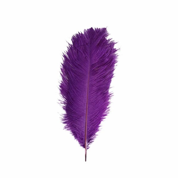 Home Collection 12-Piece Genuine Ostrich Feathers – 13"–15" Decorative Feathers for Centerpieces