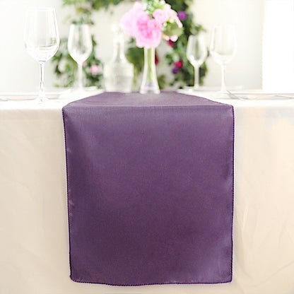 Home Collection 12x108 Inch Satin Table Runner