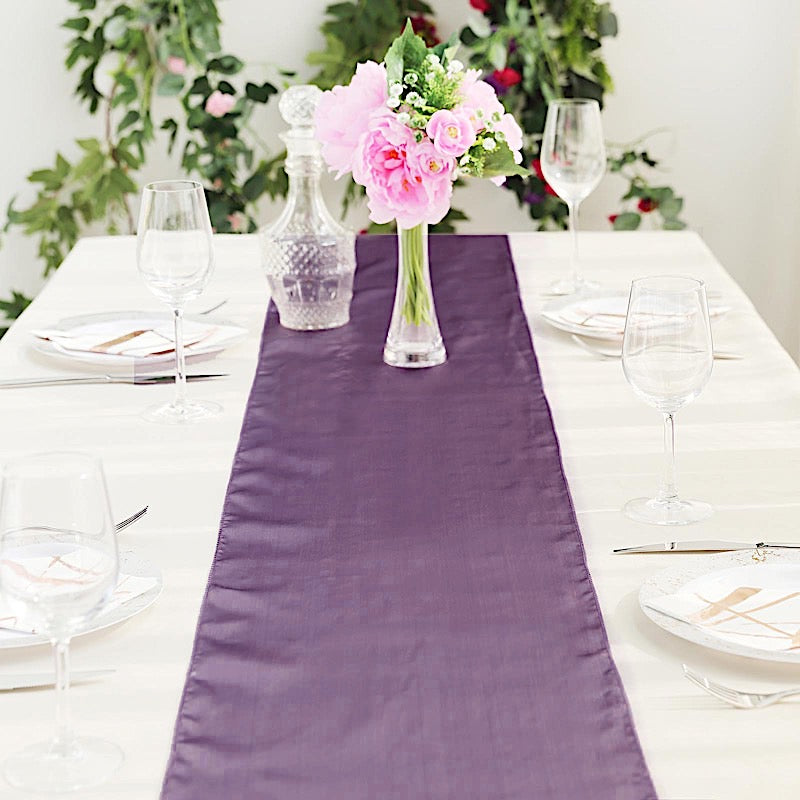 Home Collection 12x108 Inch Satin Table Runner