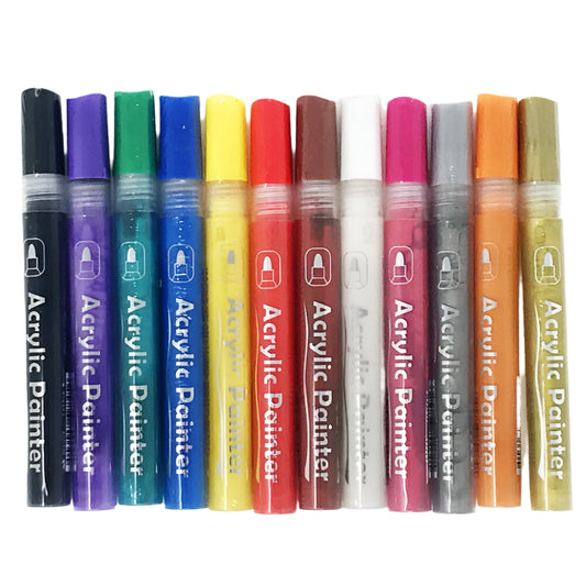Acrylic Paint Marker Pens Set