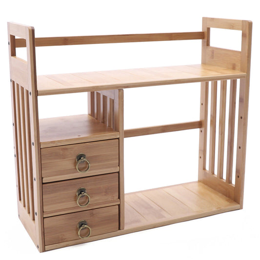 Bamboo Tabletop Bookshelf