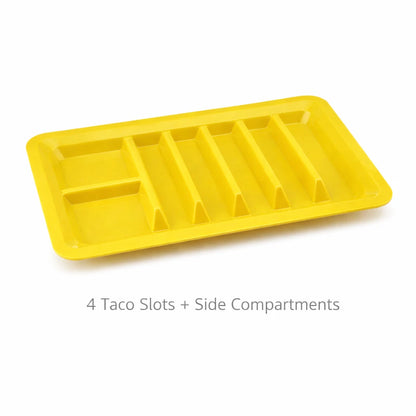 Home Collection 3-Pack Taco Holder Plates