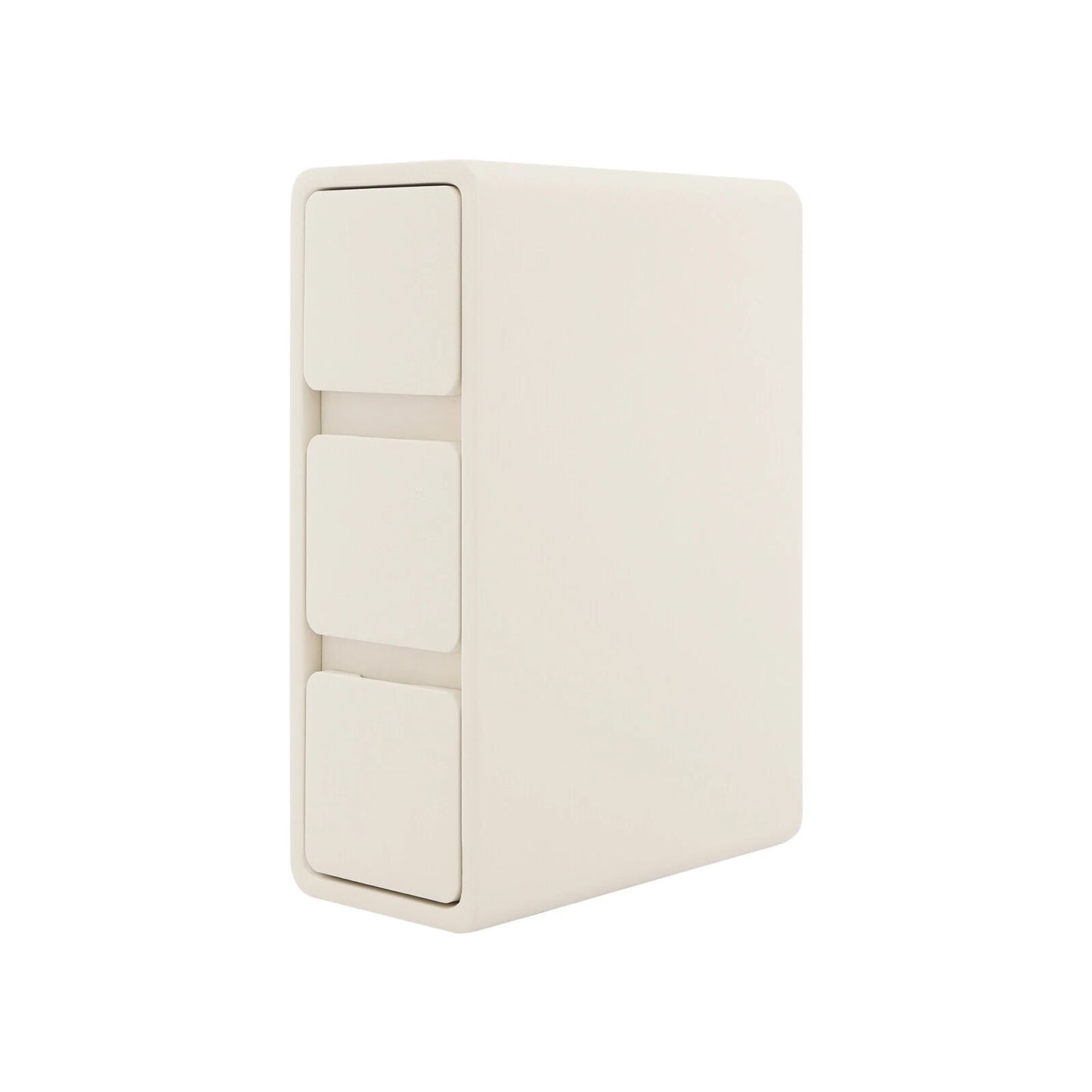 Small Narrow 3-Drawer Bedside Table