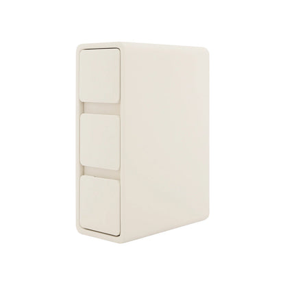 Small Narrow 3-Drawer Bedside Table
