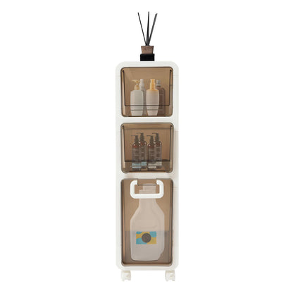 Narrow Slim 3-Tier Storage Organizer