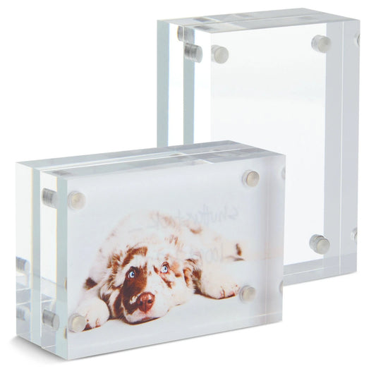 Magnetic Acrylic Photo Frames for 2 x 3 In. Pictures