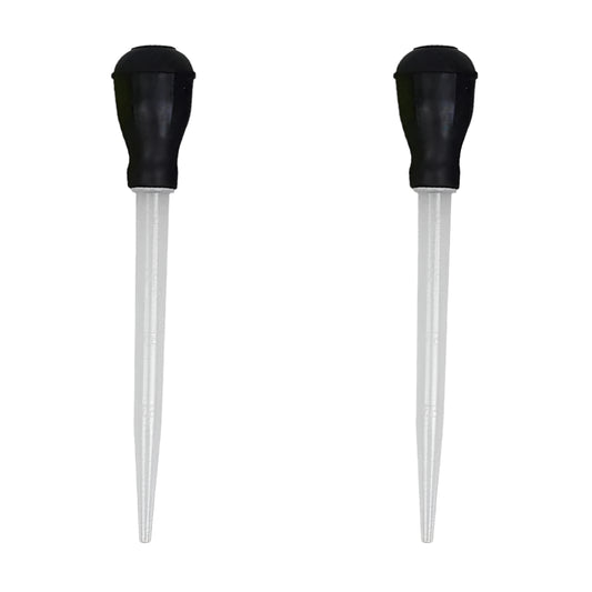 2-Piece Turkey Baster Set with Cleaning Brush