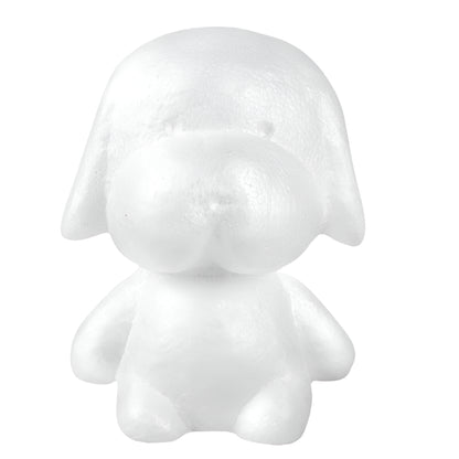 Home Collection 3D Puppy Craft Foam 12" White