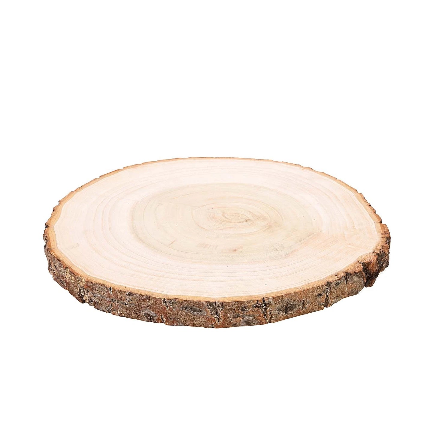 Home Collection 11–15" Natural Round Poplar Wood Slices – Rustic Wedding Centerpieces & Craft