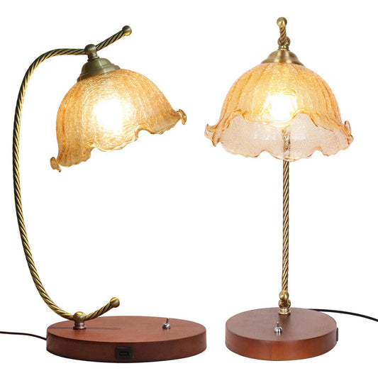 Mid-Century Modern Bedside Table Lamp