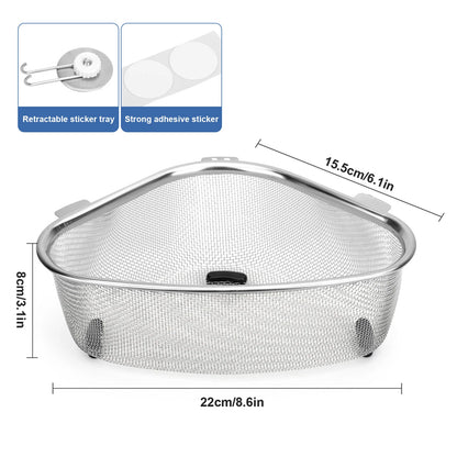 Stainless Steel Sink Strainer Basket