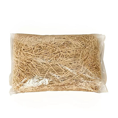Natural 8 oz Crinkle Cut Kraft Paper Shreds
