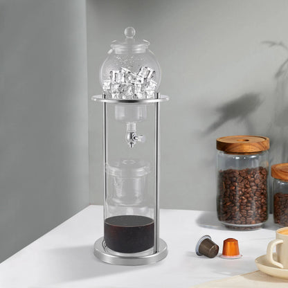 Iced Coffee Dripper Cold Brew Drip Tower Coffee Maker