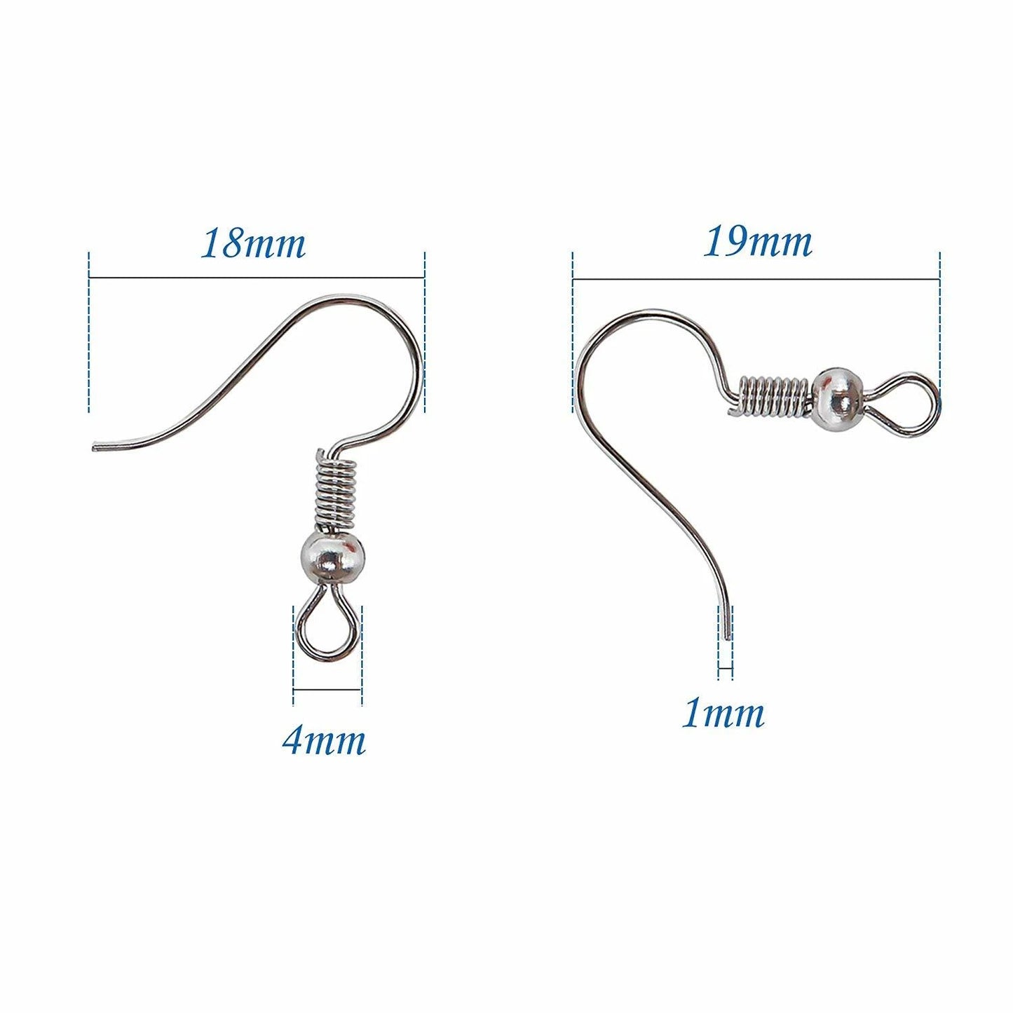 200-Piece DIY Jewelry Making Earring Hooks