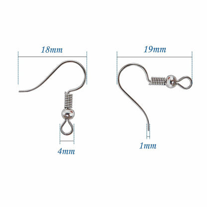 200-Piece DIY Jewelry Making Earring Hooks
