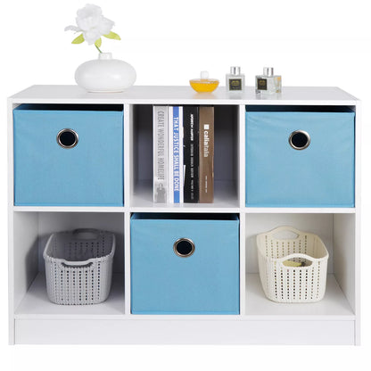 6-Cube Bookcase Storage Shelf