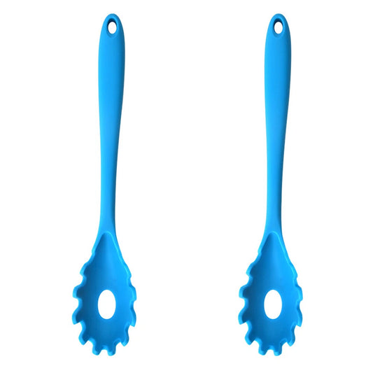 2-Pack Silicone Pasta Forks Blue