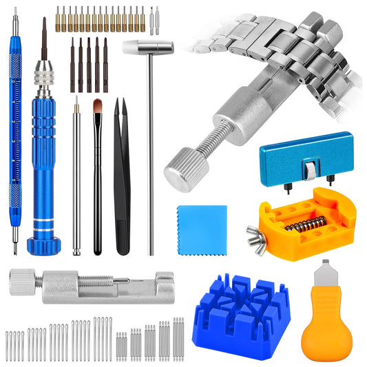 74-Piece Watch Repair Tool Kit