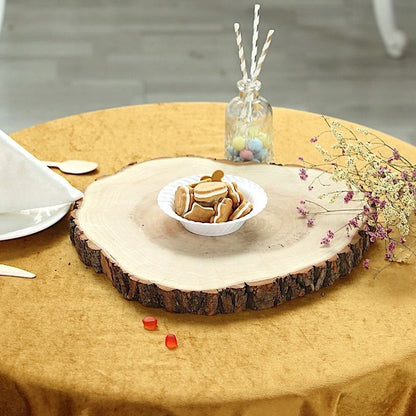 Home Collection 14–18" Natural Round Wooden Slice