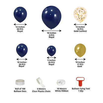 Home Collection 100-Piece Balloon Garland Arch Kit