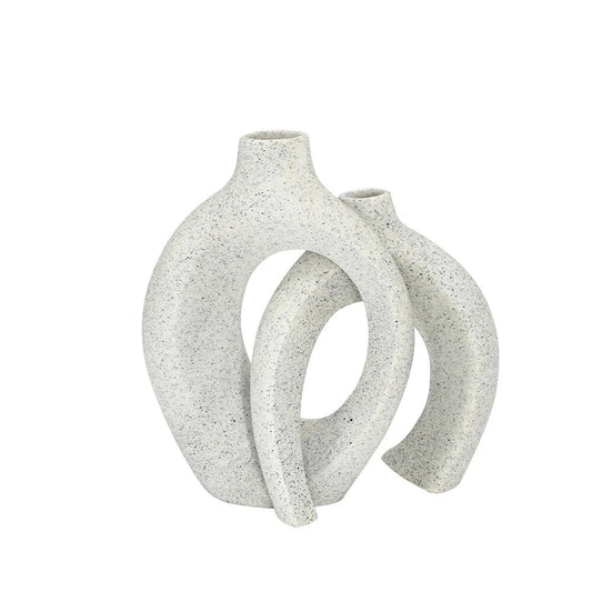 Nordic 3D Hollow Donut Vase Set of 2