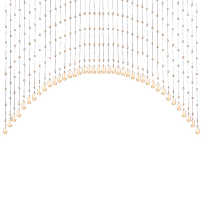 25-String Crystal Hanging Glass Door Beads