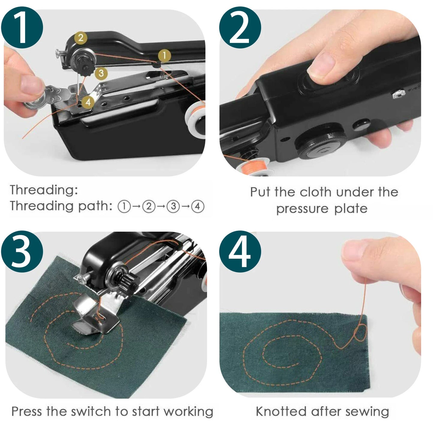 27-Piece Portable Sewing Tool Set