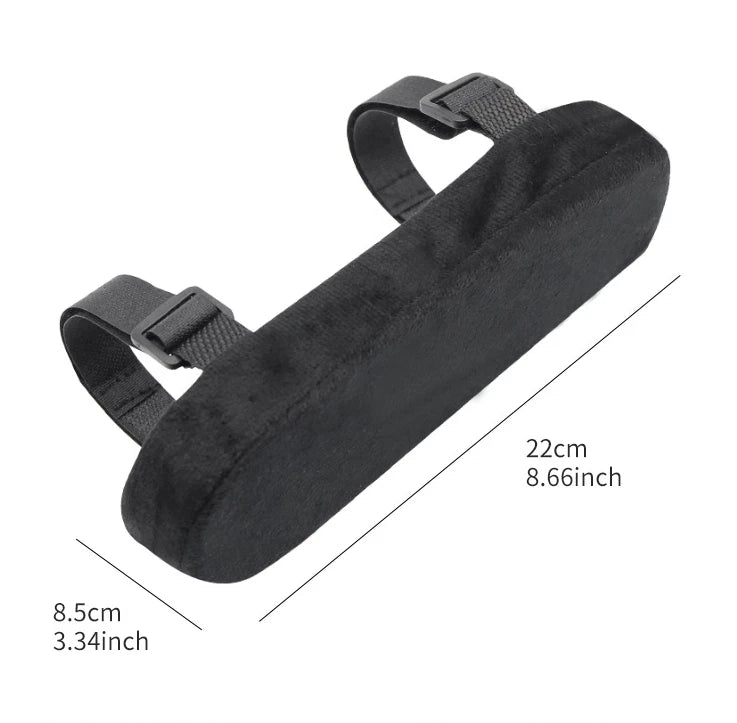Home Collection 2-Pack Memory Foam Chair Armrest Pads