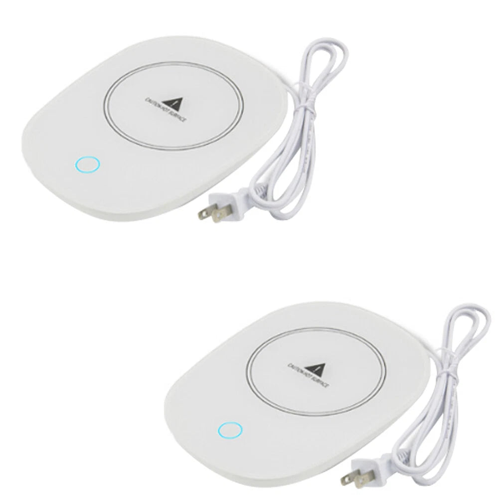 2 Pc Cup Mug Warmer – Auto Shut Off Drink Heater Pad