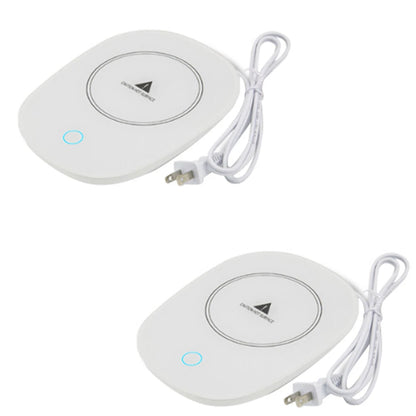 2 Pc Cup Mug Warmer – Auto Shut Off Drink Heater Pad