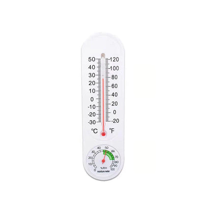 1 Pack Vertical Thermometer Hygrometer