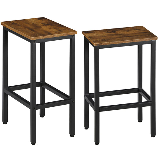 Set of 2 Counter Height Bar Stools