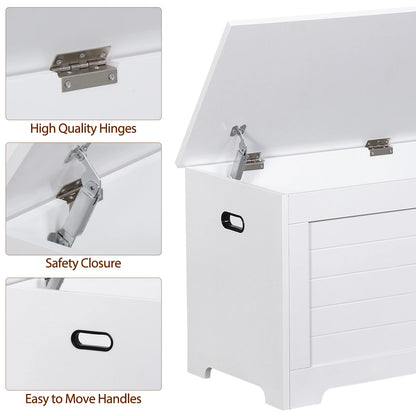 39.4'' Large Toy Box Storage Organizer Cabinet