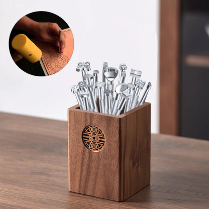 20-Piece Leather Stamping Tool Set