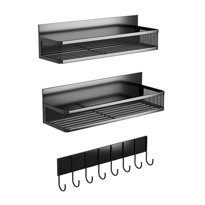 Magnetic Spice Rack Set – 3-Piece Kitchen Organizer