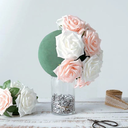 Home Collection 8" Round Wet Floral Foam Ball