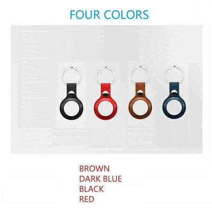 Home Collection 4-Pack AirTag Leather Holder Case Cover