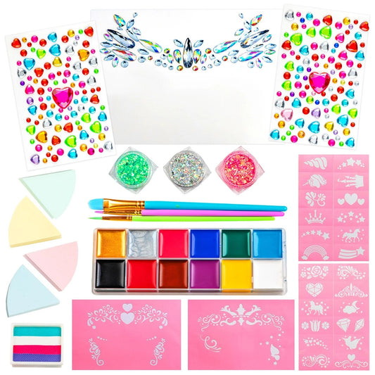 Unicorn & Jewels Face Painting Kit