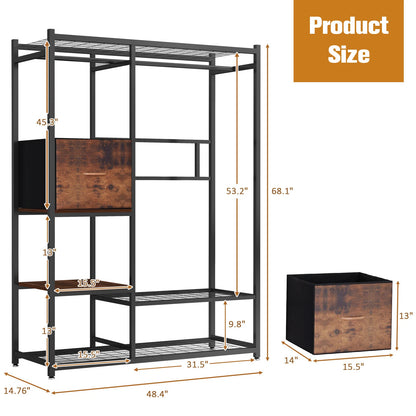 Heavy Duty Freestanding Clothes Rack