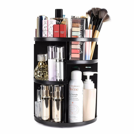 360° Rotating Makeup Organizer